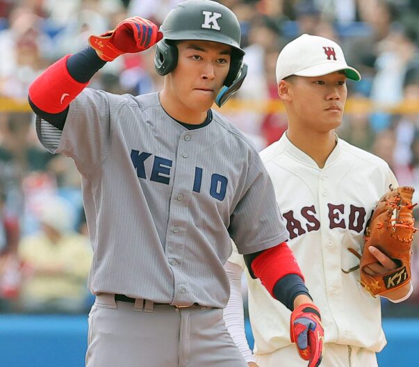 清原正吾　イケメン　慶応　プロ野球　ドラフト　指名